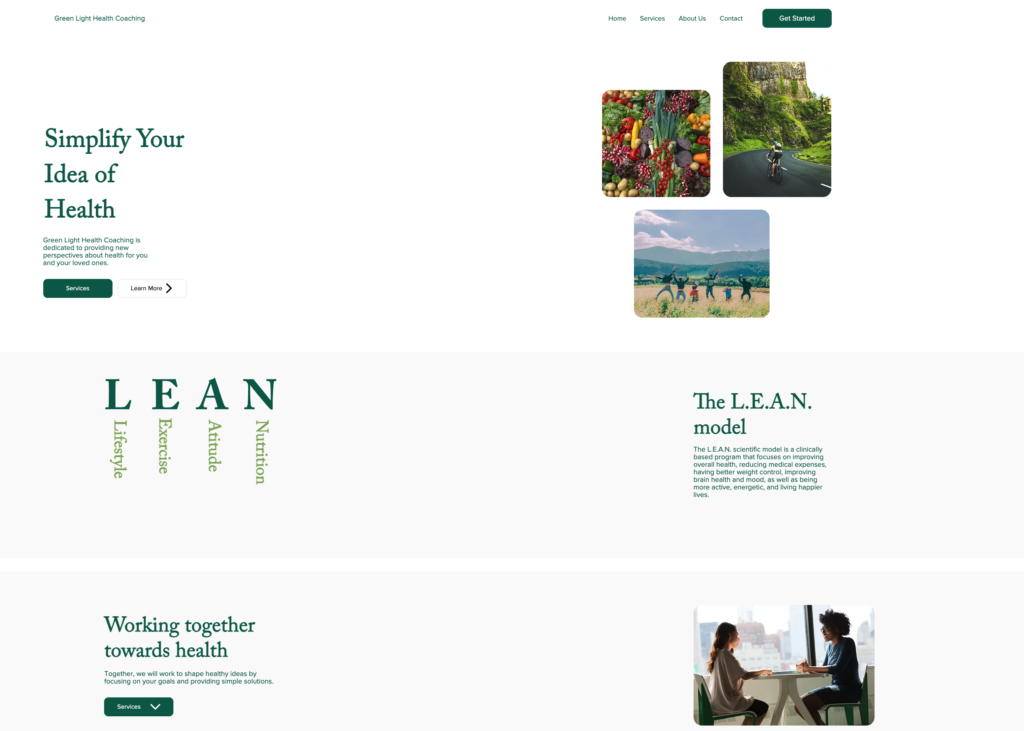 Website photo for Green Light Health Coaching